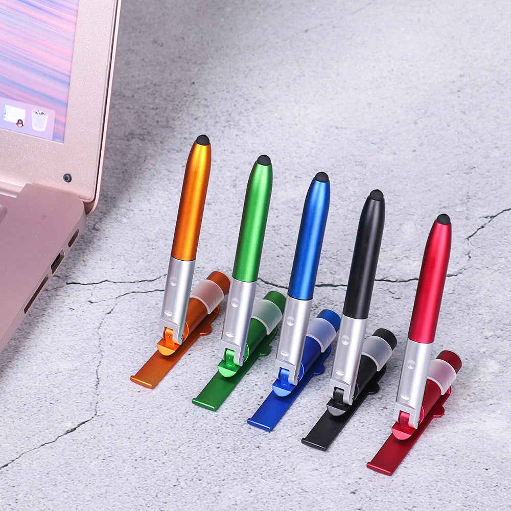 4-in-1 folding light pen mobile phone holder - 图片 7