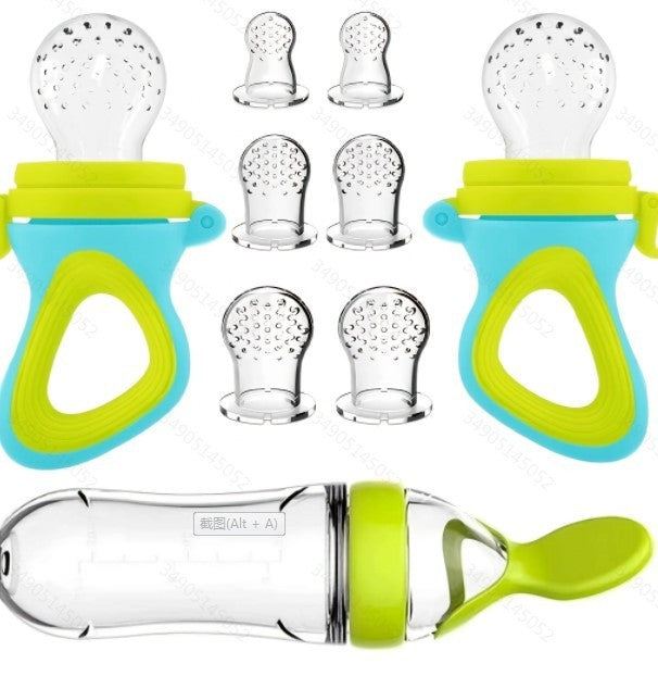 Geometric Confused Bottle Fruit And Vegetable Feeder Nipple 6 Suit 444a043c 9cd9 410b 8a33 0f67910f854c