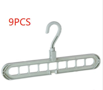 9-hole Clothes Hanger Organizer Space Saving Hanger - HD Wireless Product #54