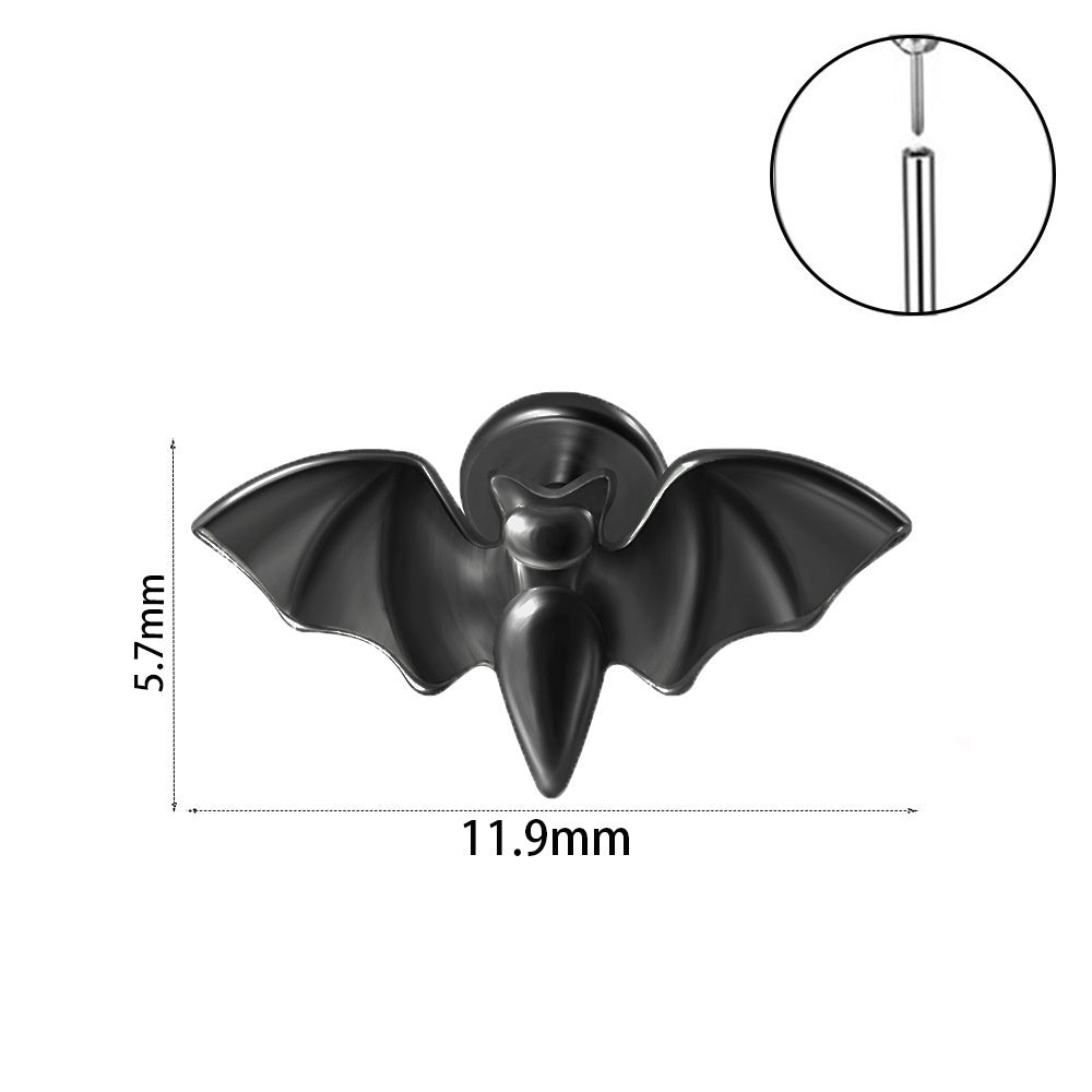 Snake Bat Bee Spider Threadless Pin Earrings 4464d491 961e 47b6 93f4 89b043d4c8f4