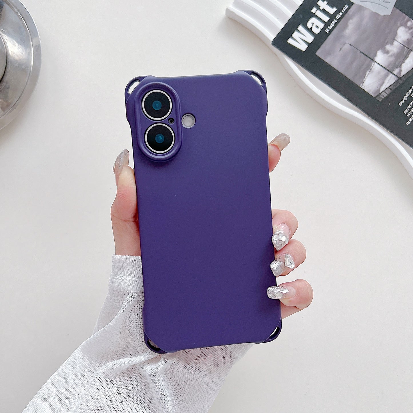 Four-corner Cross Lanyard Liquid Silicone Phone Case Soft Case - 图片 12