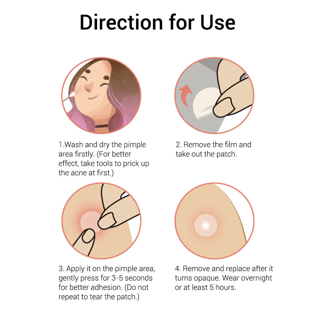 Tea Tree Acne Patch Fades Acne Marks and Ultra-thin 448895066006