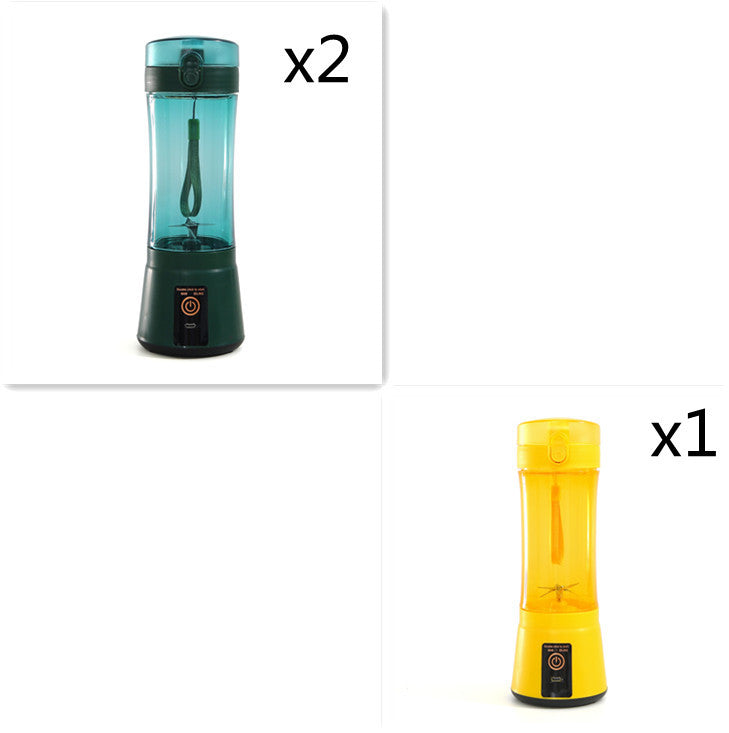 Portable Electric Fruit Juicer Wireless USB Rechargeable Mini Mixer Multifunction Summer Smoothie Blender Machine Kitchen Sup