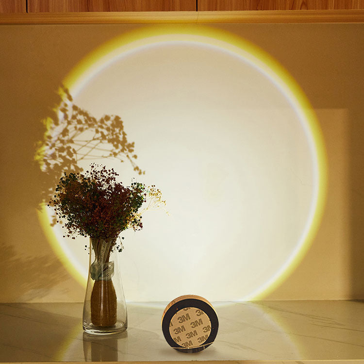 Led Lights Wireless Closet Kitchen Lights Under Furniture Battery Powered Sunset Nightlight Wall Lamp Bedroom Decoration Cabi