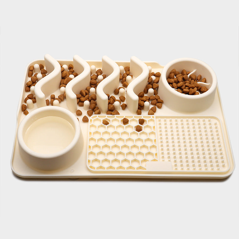 Dog Silicone Licking Pad Pet Licking Mat Silicone Smelling Mat Multifunctional Food Bowl Pets Supplies 452ea6c0 0008 4c2a 863