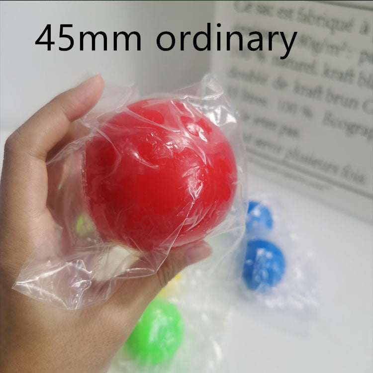 Stick Wall Ball Stress Relief Toys Sticky Squash Ball 458767466426