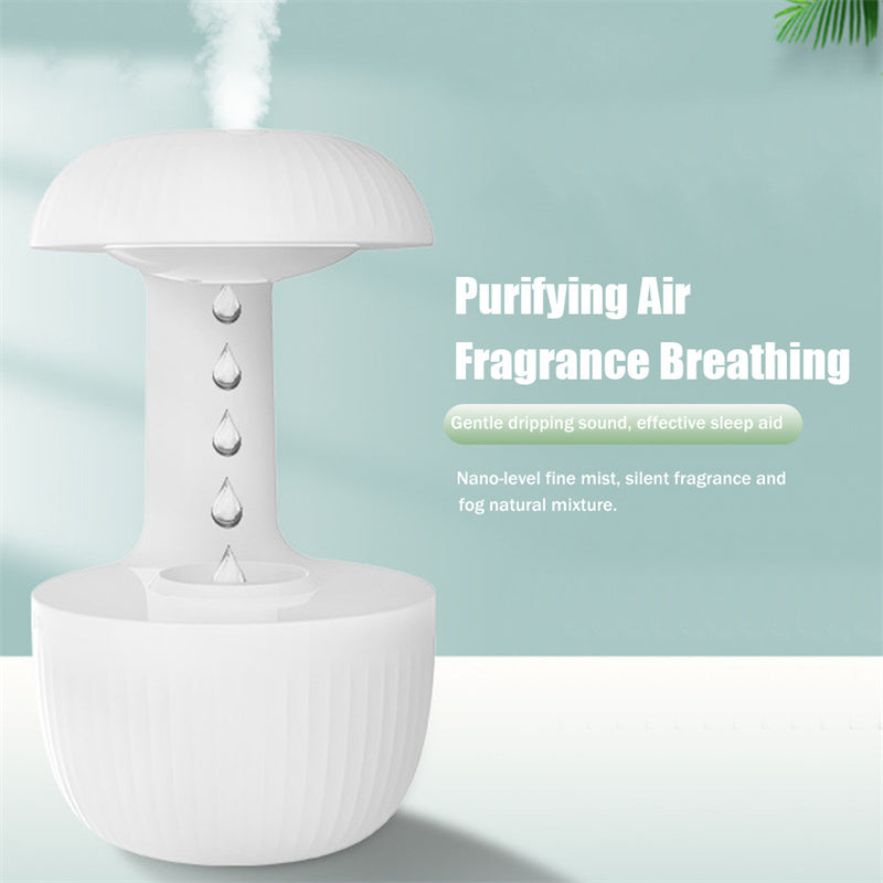 Anti-gravity Air Humidifier Mute Countercurrent Humidifier Levitating Water Drops Cool Mist Maker Fogger Relieve Fatigue 4608