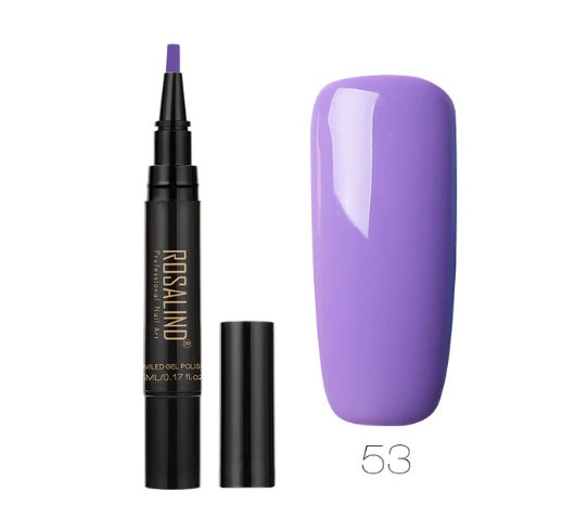 5ml Solid Color Nail Art Pen Nail Glue for Nail Art - HD Wireless Product #5