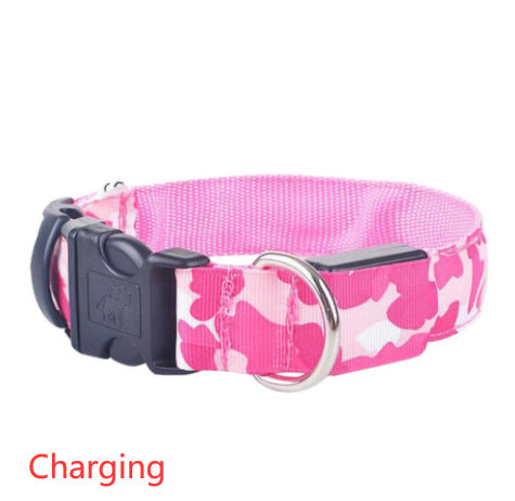 Camouflage pet supplies luminous dog collar 46c833dc bc08 4a89 bd75 63511b586cef