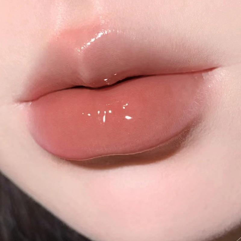 HERORANGE Light Dew Concentrated Mirror Lip Lacquer No Stain On Cup Thai Style