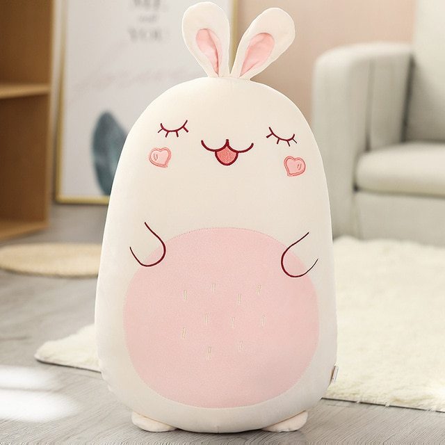 Cartoon cute animal dinosaur pig husky plush pillow cushion 4744453043062