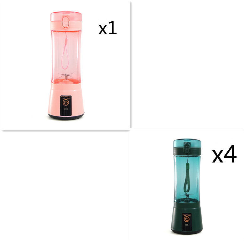 Portable Electric Fruit Juicer Wireless USB Rechargeable Mini Mixer Multifunction Summer Smoothie Blender Machine Kitchen Sup