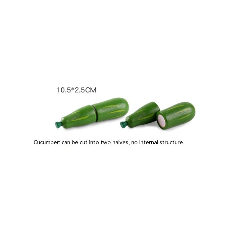 Wooden Vegetable Magnetic Children's Play House Cut Fruit Toys 47846cc7 e6f9 4f76 9ae2 a382b11569cd trans