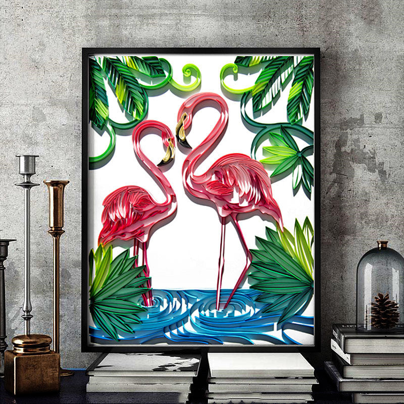 Quilted Paper Illustration Material Package Set Lobby Decoration Painting Slot 47b8e3eb 0c3f 47fc b043 fd4c860372bc