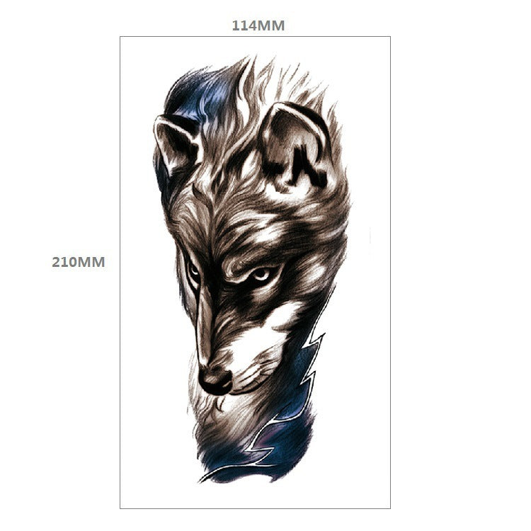 Animal Pattern Tiger Lion Half Arm Water Transfer Imitation Tattoo 47cc27e5 8486 4378 99e3 75660f049c88