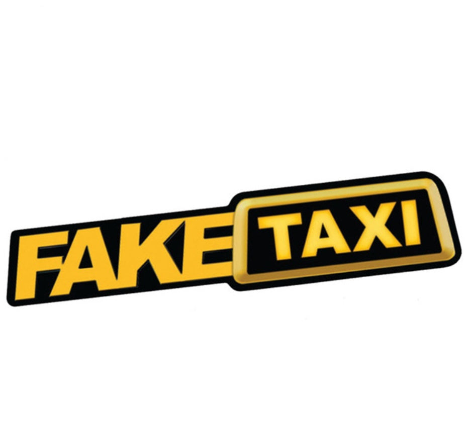 Fake Taxi Drifting Sign Funny Car Sticker 47ee2e94 dc8c 4042 a803 73741e594a9b