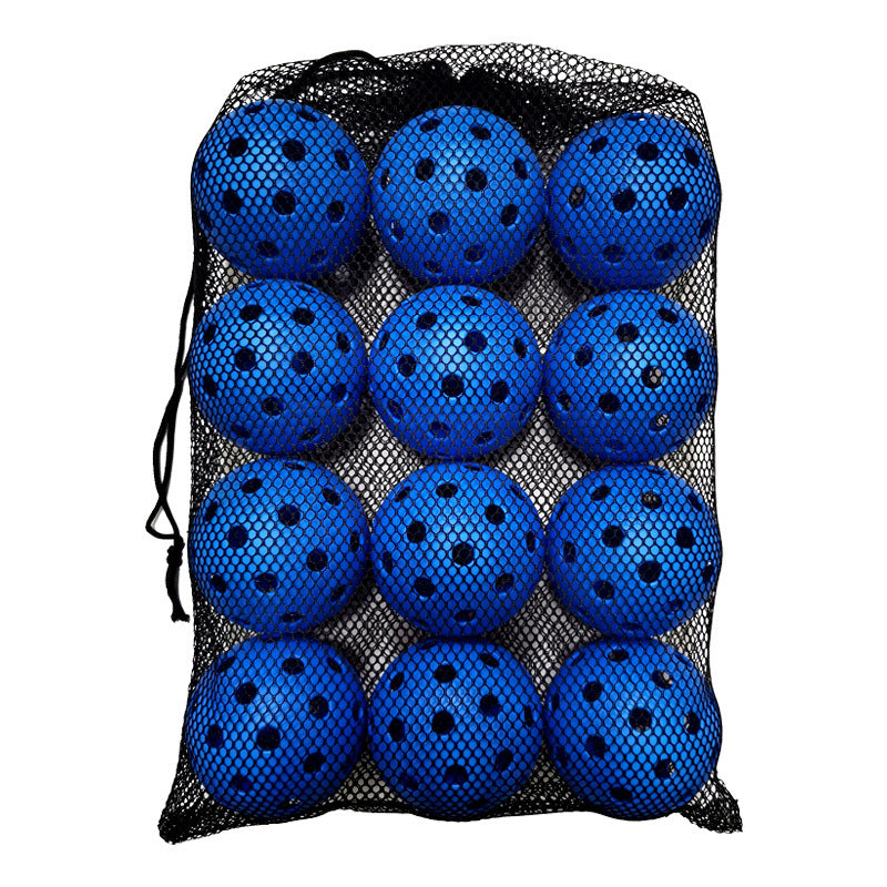 74mm40 Hole 26g Plastic Pickleball Weifu Holed Balls Pickleball Black Net Pocket Suit 12 PCs - HD Wireless Product #11