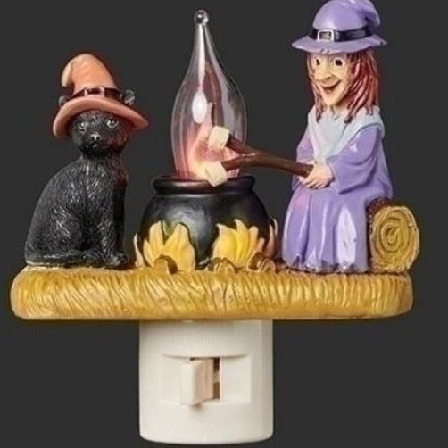 Halloween Cat And Witch Bonfire Night Light 47f271e6 3c89 49ca 9a17 dff002515a60