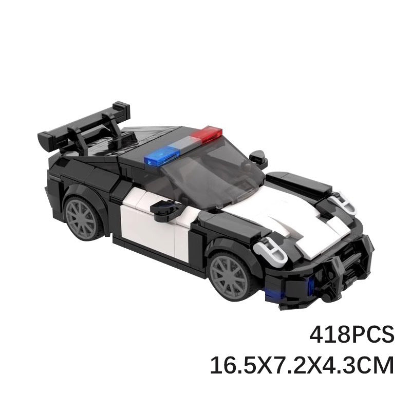 992 GT3 Police Car Model Speed Sports Car 8 Grid Racing Car - HD Wireless Product #3
