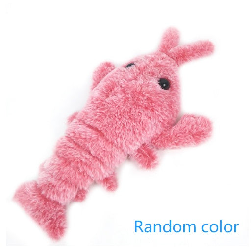 Pet Toys Electric Jumping Shrimp USB Charging Simulation Lobster Funny Cat Plush Pets Toy 480582ae d65f 44e7 9d8a 371da2ffc00
