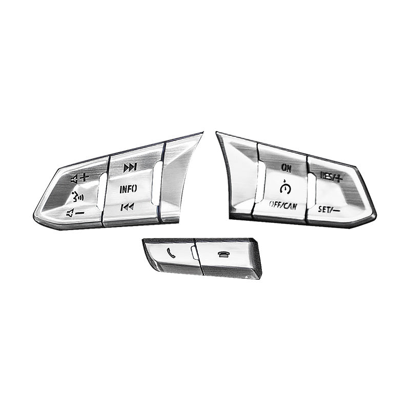 Atz Modified Steering Wheel Transparent Button Aluminum Alloy Decorative Sticker 48569214 6f4a 47ac 9e99 051092eaee4b