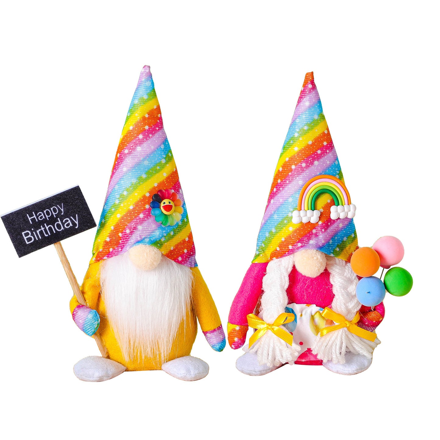 New Rainbow Birthday Rudolph Doll Ornaments 49009b9d 7f22 4107 b0c8 91ea0b4e0917