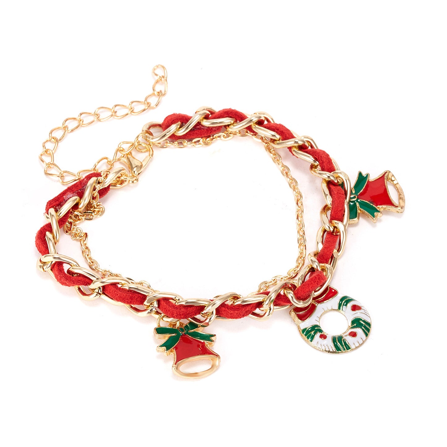 Christmas multi-layer braided bracelet 491145073436