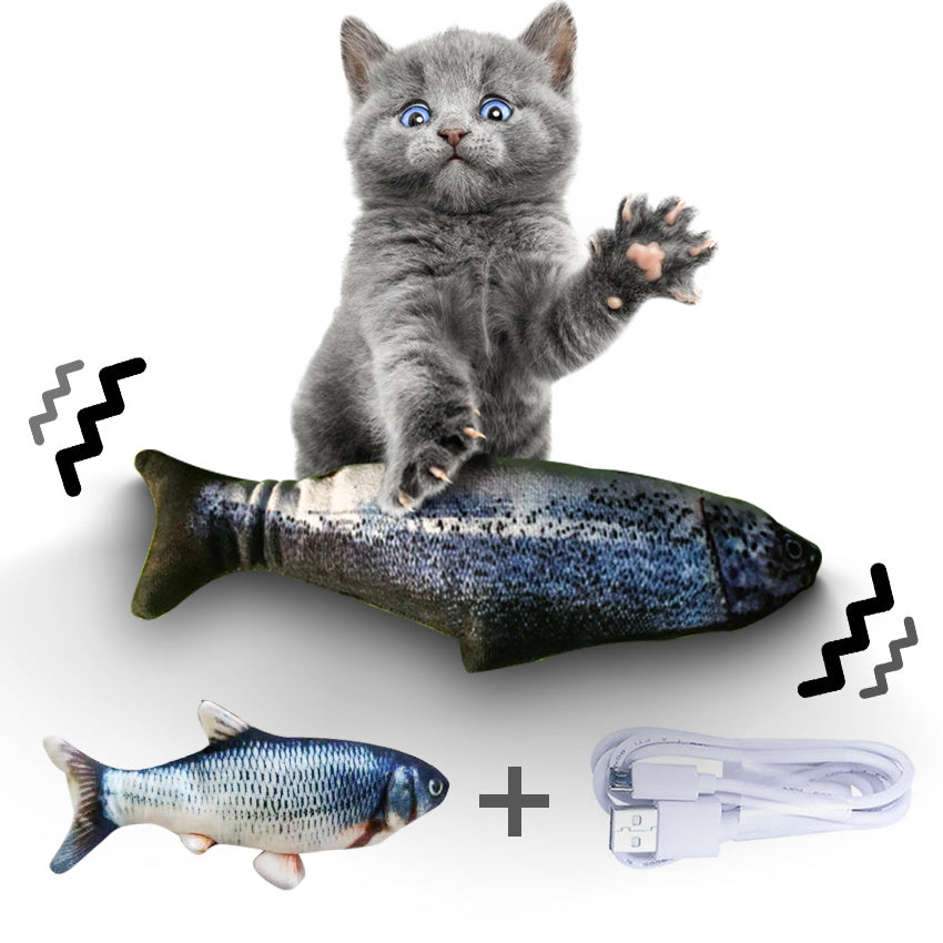Without Cat Nip Version - Electric Jumping Fish Simulation Electric Fish Toy 492204486166