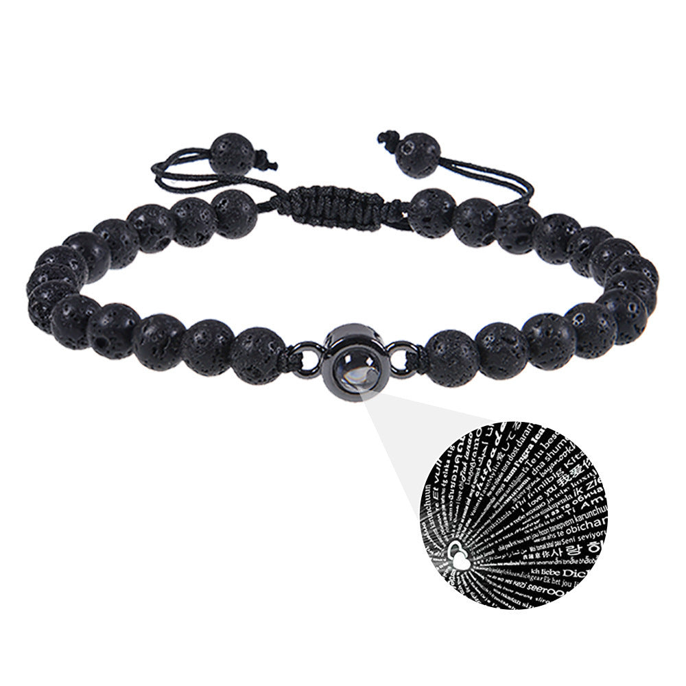 100 Languages Projection Bracelet Frosted - HD Wireless Product #7