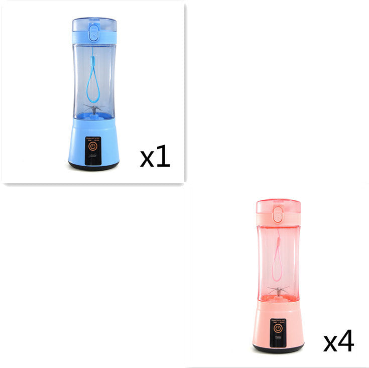 Portable Electric Fruit Juicer Wireless USB Rechargeable Mini Mixer Multifunction Summer Smoothie Blender Machine Kitchen Sup