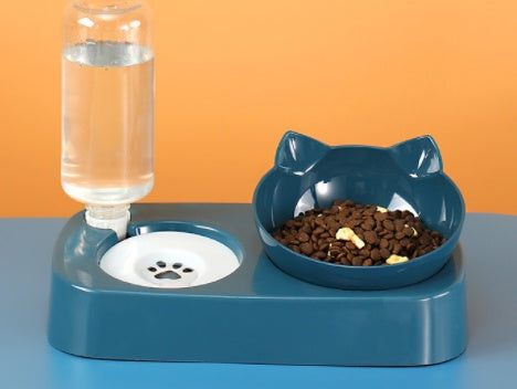 Adjustable automatic drinking cat neck bowl 49f0cefb dca6 4a29 b36d 599da64d4144