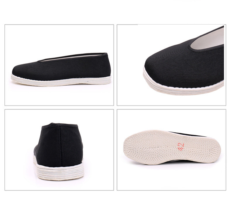Old Beijing Cloth Shoes Men's Multi-layer Cloth Bottom Round Mouth Kung Fu 4a4a85bc b354 45d3 8e01 60fcd5d6b7a0