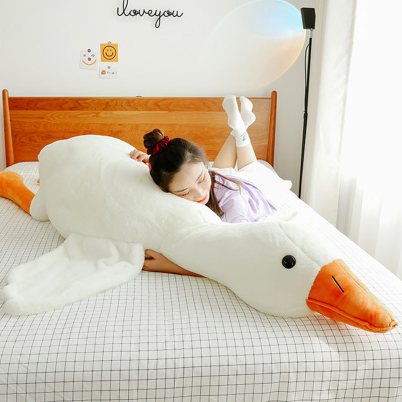 Cute Big White Geese Pillow Plush Toy 4a906bf5 f9ea 4c63 abe2 5298d511b947