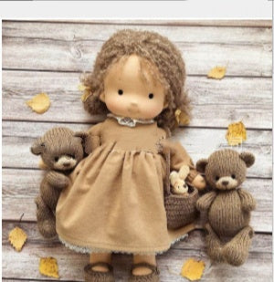 Handmade Plush Doll Golden Curly Girl Finished Product 4a9a71eb b2ff 4b9f a47f 053f0bbead72 252de4aa a78f 4478 ab6d 855f4f16f