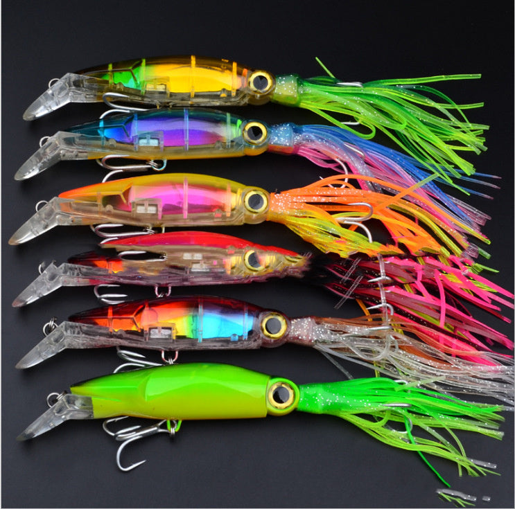 Fishing Tackle Lure Plastic Squid With Bait 4aa3d3f7 725b 4310 906c 7d9c3181717c