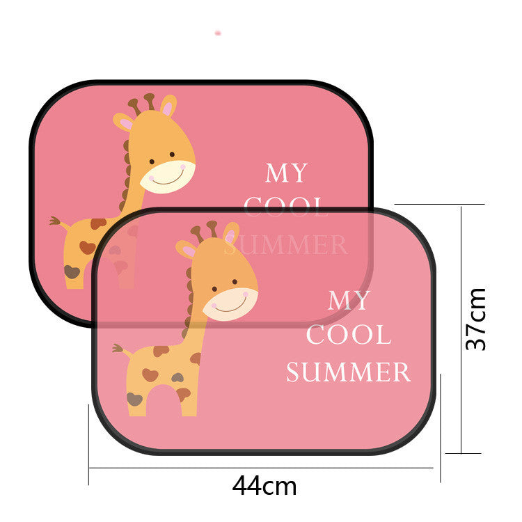 Heat Insulation Sunshade Adsorption Electrostatic Stickers Car Glass Stickers PVC Upgrade Sunshield 4c36f27f c343 49c6 8a12 6