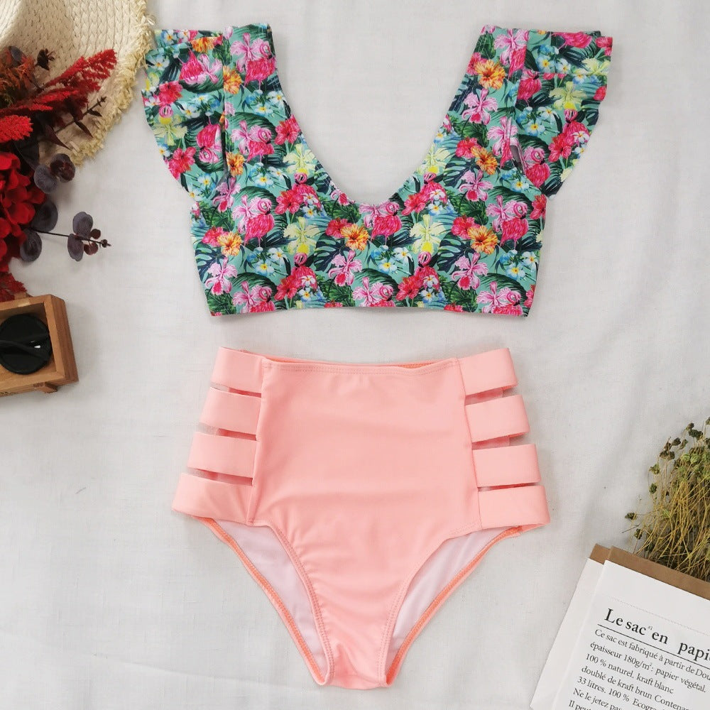 Women's Flounced Bikini Split Swimsuit 4c8ae20c 772b 4fa5 b5c0 7f583b24ac6e