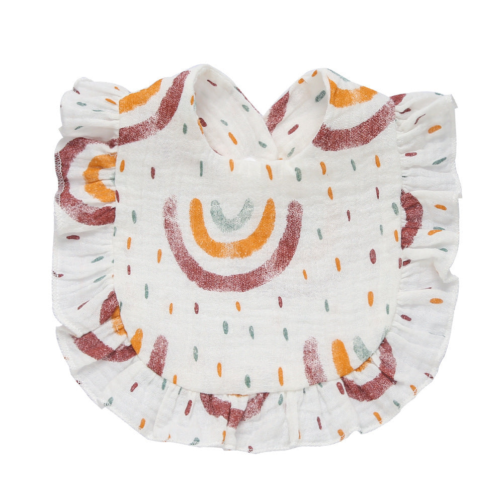 Baby Cotton Printed Gauze Bib 4ca61431 754f 461c b9f3 a83bb5ed5ec4