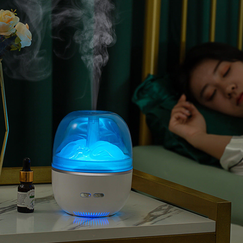 Air Humidifier Essential Oil Ultrasonic Aromatherapy Atomizer Colorful Light Heavy Fog Volume Office Home Accessories 4d29927