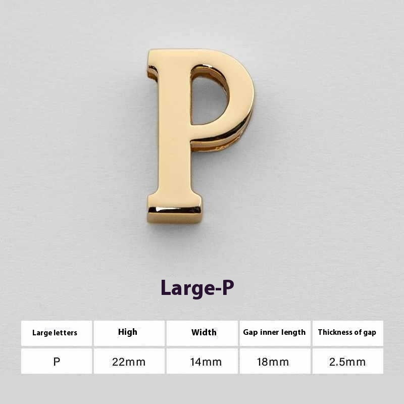 U Perforated 26 English Letters Hardware Accessories 4d5f05ec 0de7 44e3 876d b17629f9df2b trans