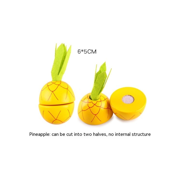 Wooden Vegetable Magnetic Children's Play House Cut Fruit Toys 4de189fa edf9 4678 a278 b337d0a0a9eb trans