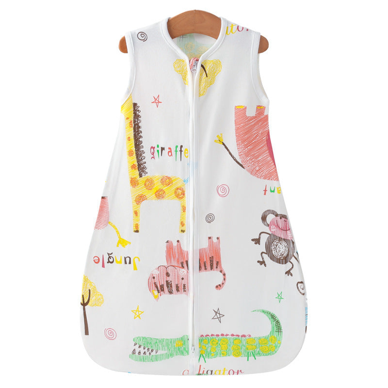 Newborn Summer Vest Sleeping Bag Baby Anti-kick Quilt 4df085d3 3dad 4ba4 8755 570601b5c3b1