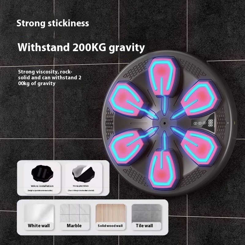 Music Boxing Machine Smart Home Fitness Electronic Wall Target Male Boxing Response Training Equipment 4f23cf9c bffb 4a06 86b