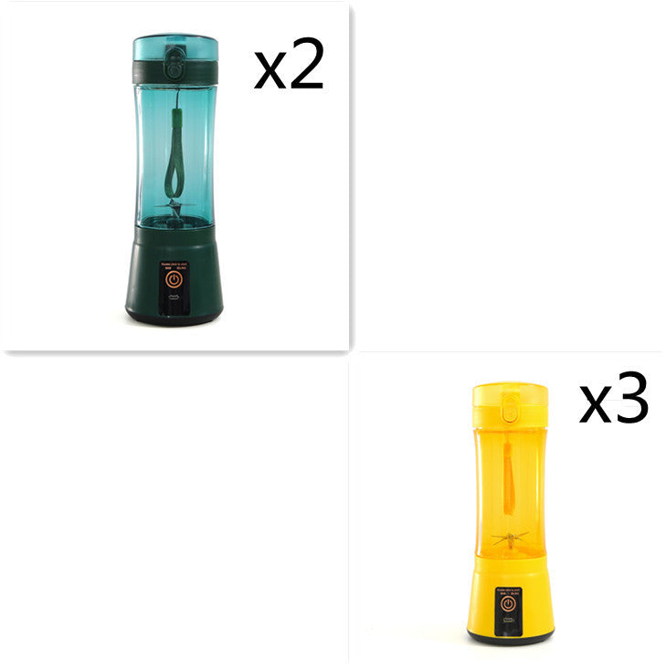 Portable Electric Fruit Juicer Wireless USB Rechargeable Mini Mixer Multifunction Summer Smoothie Blender Machine Kitchen Sup
