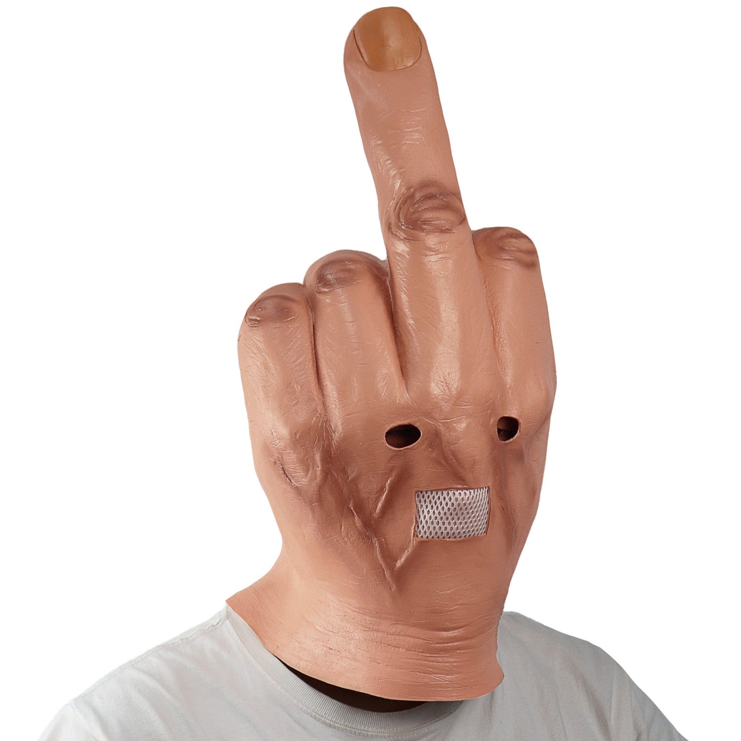 Despise The Vertical Middle Finger Mask Halloween Spoof Mask Bar DJ Spoof Mask 50084537 614c 4c61 8b85 f6b7ed03b0ef