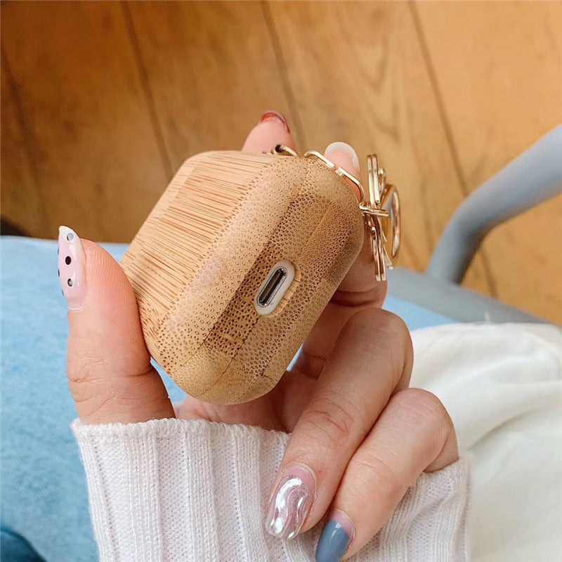Wood grain earphone cover 501054237184