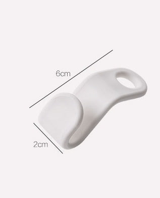 Plastic Closet Stack Hanger Rack Multi-function Wardrobe Space-saving Hanger Hook Coat Hook Bedroom Storage Wardrobe Organize