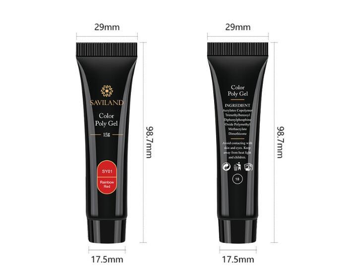 15g nail colored crystal extension glue - HD Wireless Product #8