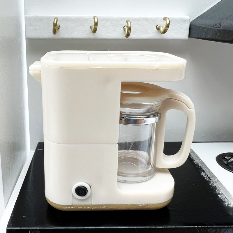 112 Dollhouse Mini Model Miniature Three-color Oven Coffee Machine - HD Wireless Product #10