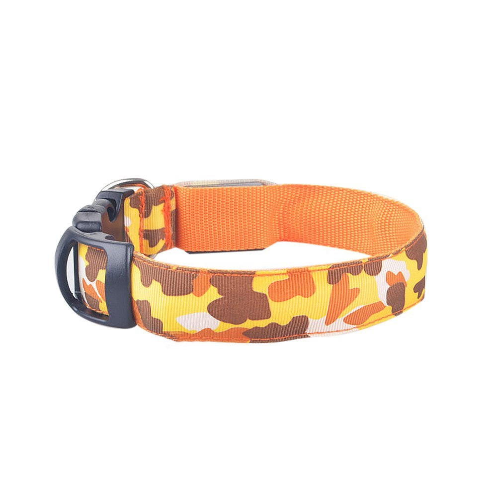 Camouflage pet supplies luminous dog collar 504504381104